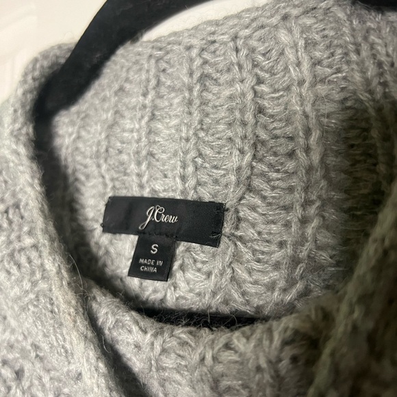 J. Crew pointelle Cableknit sweater alpaca blend - Picture 7 of 10
